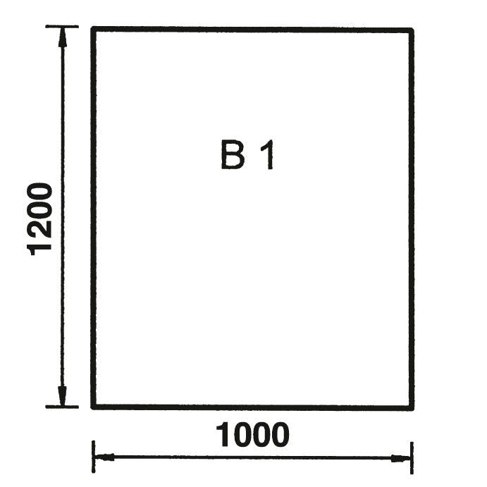 Zubehör - Bodenplatte Glas Tropfen