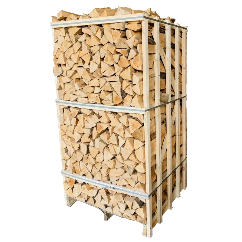 Halbe palette kammergetrocknetes gespalten Birken/Esche Brennholz mischfeuerholz -25cm