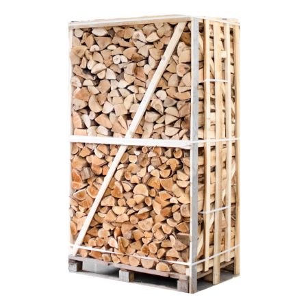 Palette kammergetrocknetes gespalten Birken/Esche Brennholz mischfeuerholz -25cm